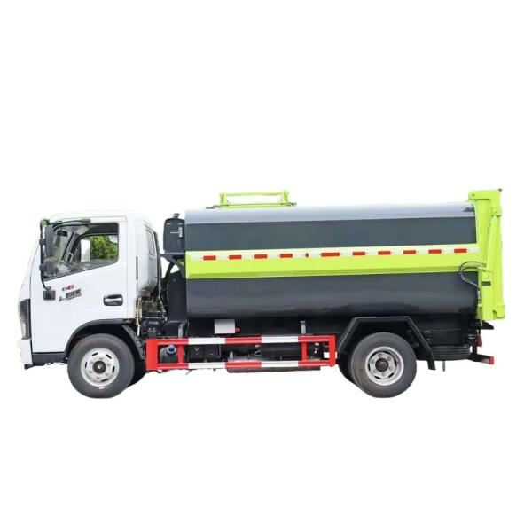 Diesel Side Mounted Hanging Bucket Truck for Dongfeng Domestic Garbage Collection and Transfer