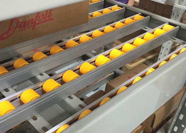 FIFO Carton Flow Rack Corrosion Resistance First - In First - Out Garage Rackings