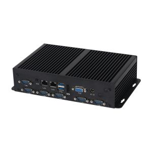 Dual LAN 6COM Processadores Intel Mini PC Core Série Celeron 3855U Com SSD MSATA
