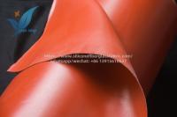 Tissu en caoutchouc de silicone ignifuge de 1,5 mm anti-âge
