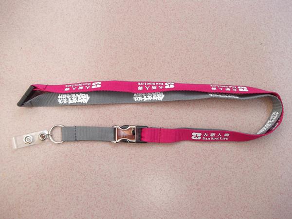 Customized simple flat polyester lanyards,cheap price polyester neck lanyards, great value