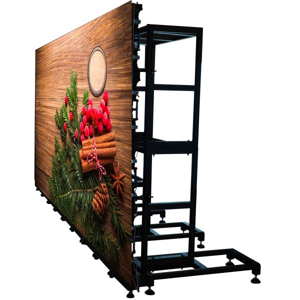 Экран 500x1000mm СИД P2.9mm крытый арендный умирает шкаф литого алюминия