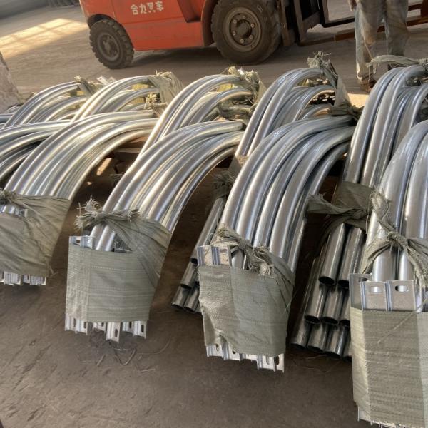30FT 235Mpa Round Tapered Pole Hot Dip Galvanized Solar Steel Lamp Poles