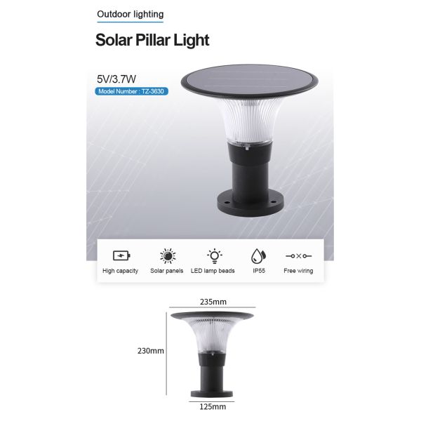 Smart RGB Solar Garden Lawn Light