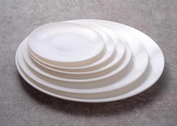 OEM ODM 8.5 10.5 12.25 Round Melamine Dinner Plates