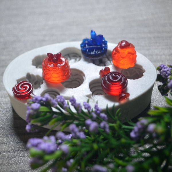 Cake Decoration Silicone Fondant Molds Food Grade Custom Size