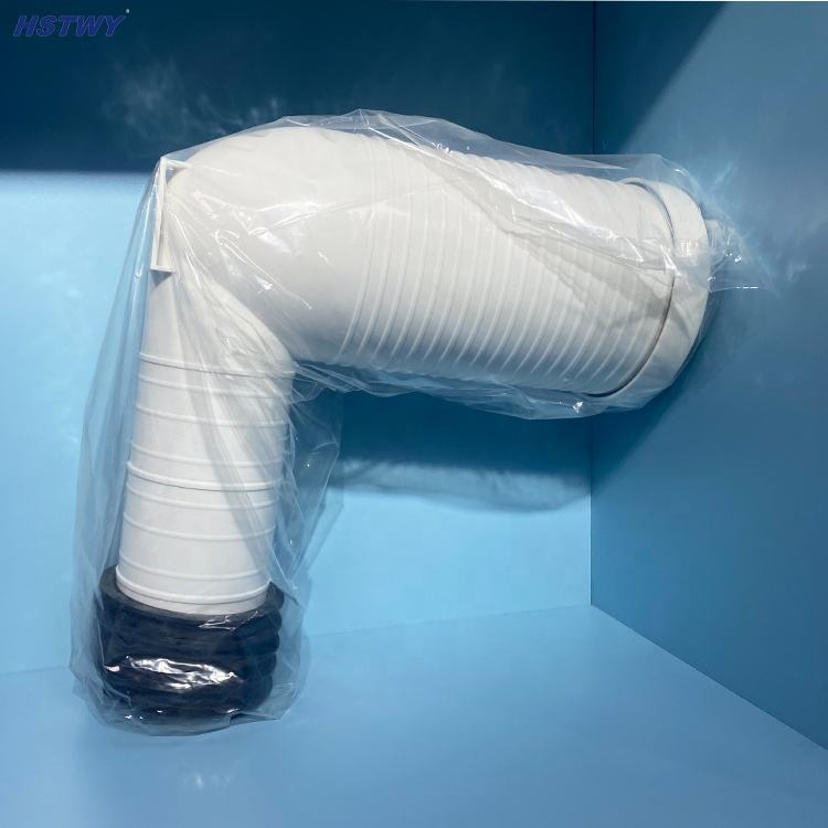 Plastic Drain Pipe For Toilet WC Connector Short Connection To Toilet Pan Connector P To S Pan Conversion