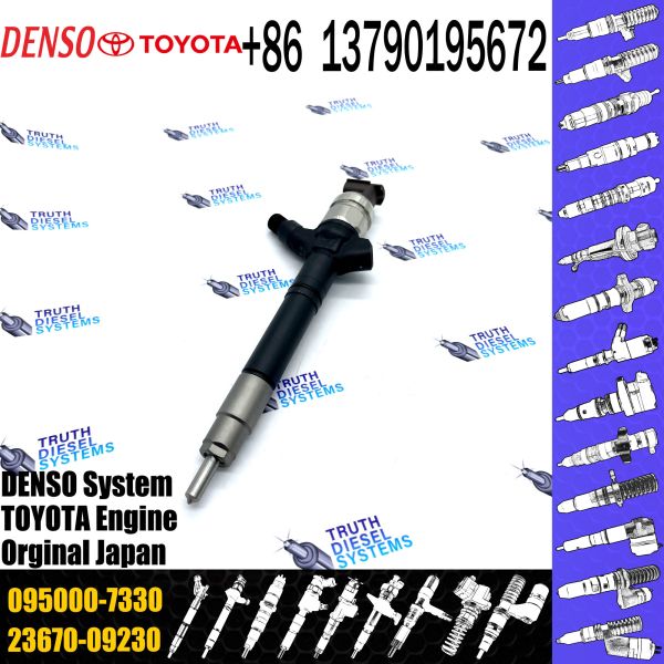 1AD-FTV 095000-7330 инжектор общего рельса 095000 7330 дизельный инжектор с соплами 0950007330 для Toyota RAV4 2.0 D