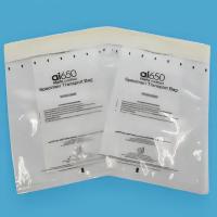 Sacs d' échantillons de dangers biologiques 12x 7 pouces Pack de 100 sacs d' échantillons de preuve zipper clair
