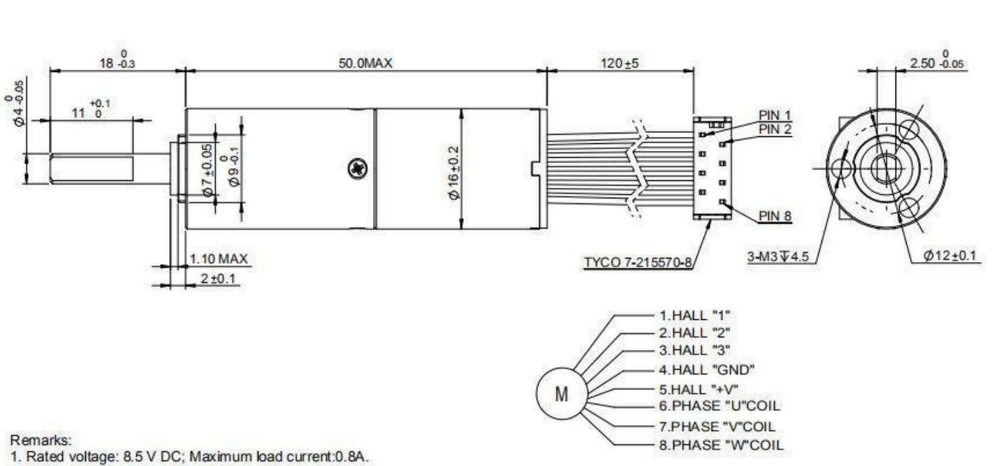 16mm Dc Planetary Gear Motor 12v 24v High Torque Long Lifespan Brushless Planetary Dc Gear Motor for Antenna Feeder