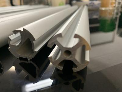 Серебряный анодированный профиля штранг-прессования слота t сборочный конвейер а