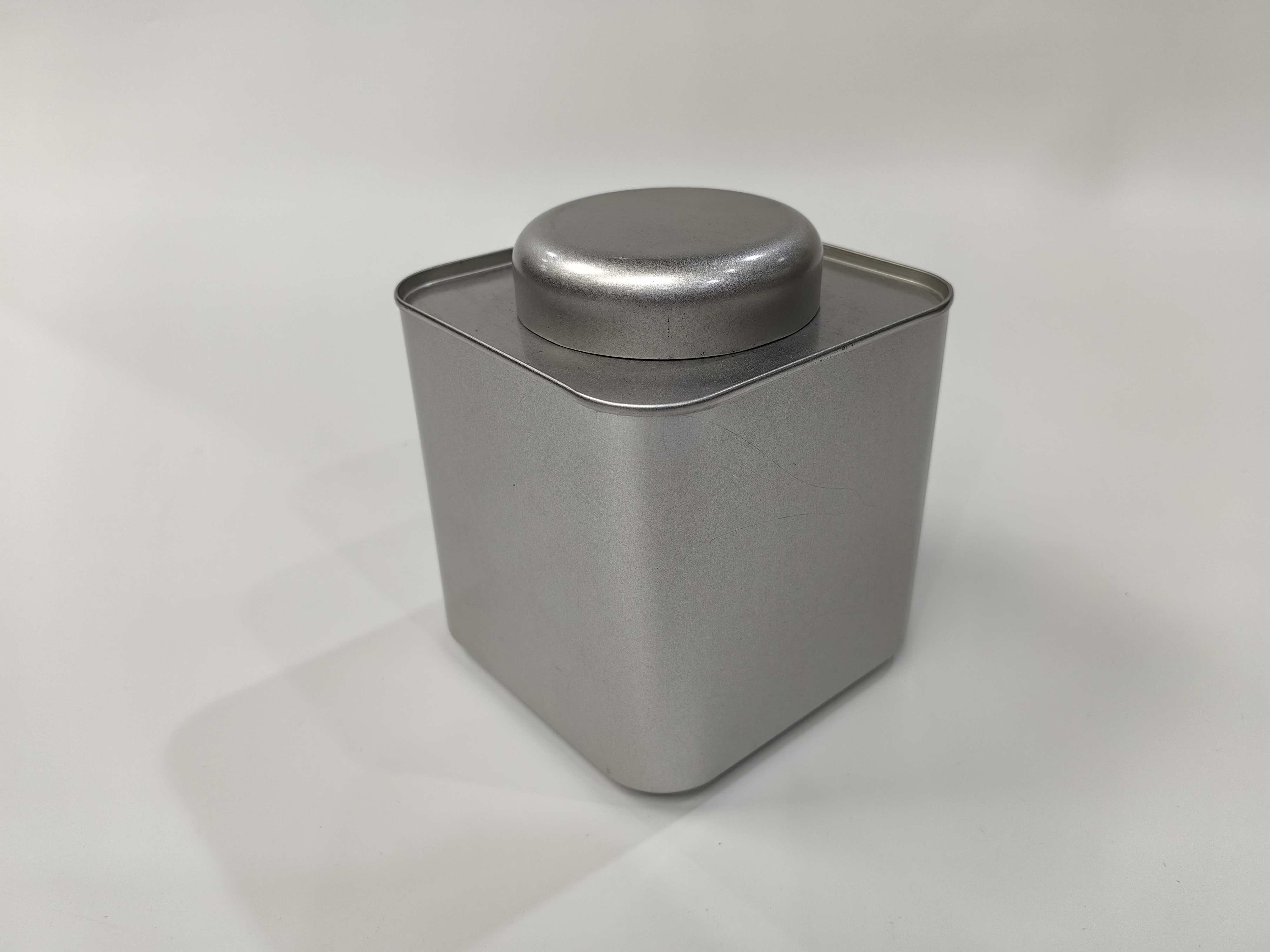 Food Grade Tinplate Cylinder Tin Box with Custom Logo for Biscuit Cookie Candy & Coffee