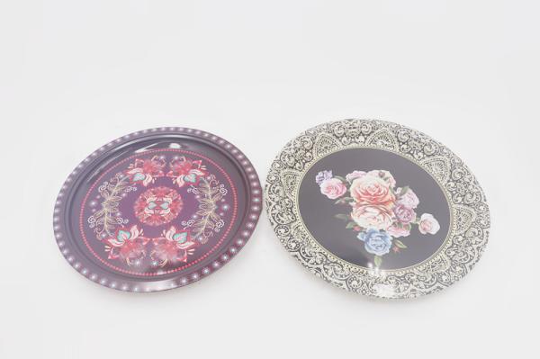 30cm Wedding restaurant events flower design bone plate for party  decorative wedding dish set