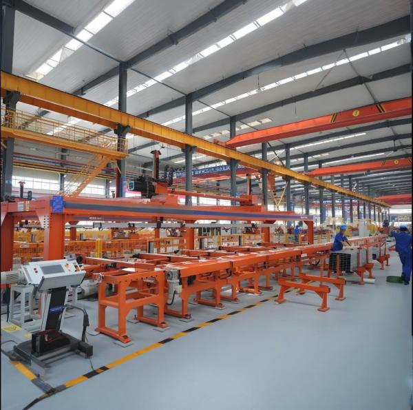 Customized Automatic Roll Forming Machine 8000mm 10kw Seismic Production Line