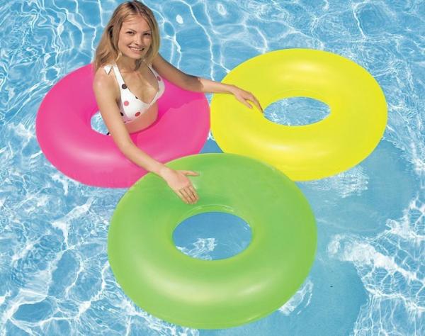 Inflatable PVC swimming ring can printing logo and colors text,advertising gift for promotional