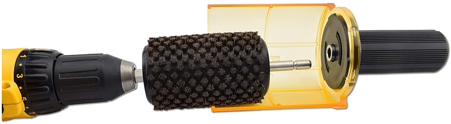 воск лыжи сноуборда 120mm чистит набор щеткой щетки Roto щелкает вне быструю цапфу изменения 3 части