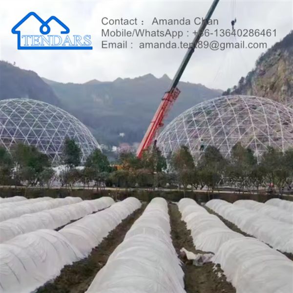 Waterproof Pvc Domes Glamping Geodesic Dome House ,Outdoor House Hotel Dome Tent For Wedding