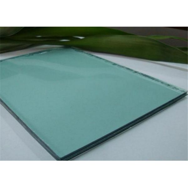Coloured PVB Laminated Glass Solid 6mm Laminated Glass Anti UV For Exhibition Hall
