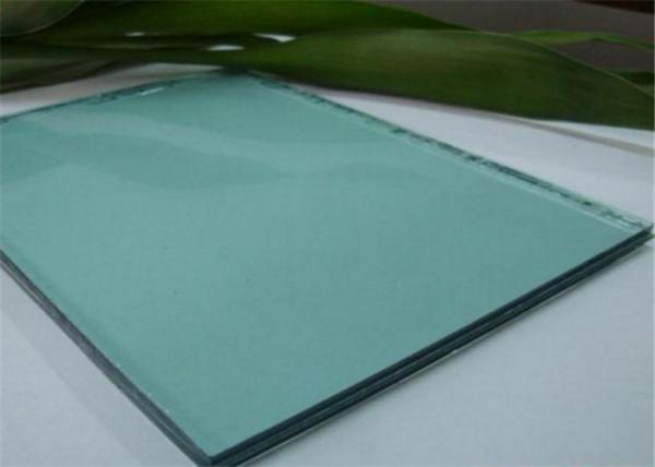Coloured PVB Laminated Glass / 6mm Laminated Glass For Exhibition Hall