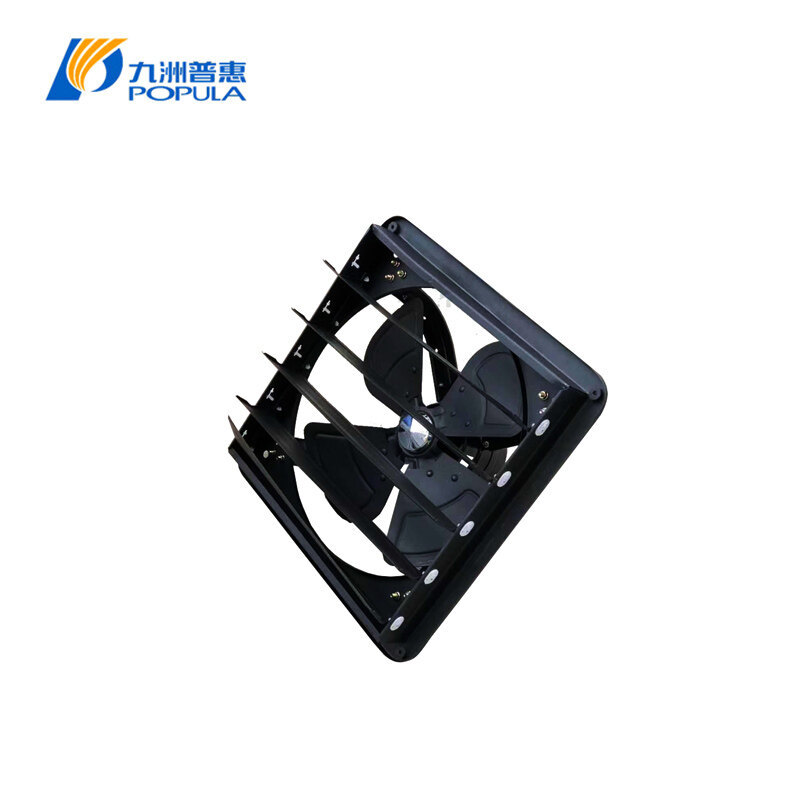 Wall Mounted Industrial Ventilation Fan Louvered Type Energy Saving Wall Exhaust Fan