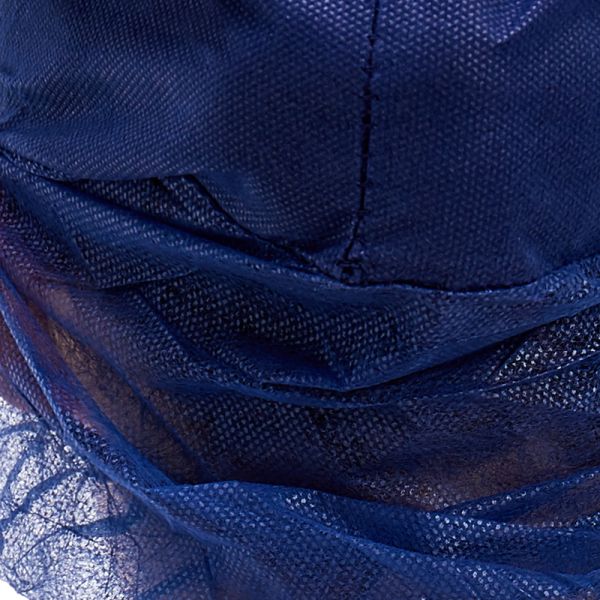 Hubei Haixin Disposable Peaked Worker Cap Fom Food Industry Factory Hot SellingPP SMS Worker Hair Net Snood Peaked Cap Mesh Cap