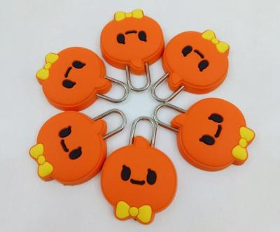 Custom Garment Accessory 3d Soft PVC Zipper Puller / Bags And Suitcases Zipper Slider