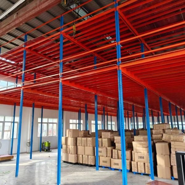 Storage Metal Mezzanine System Industrial Warehouse Floor Rack  Mezzanine Floor for Industrial Platform