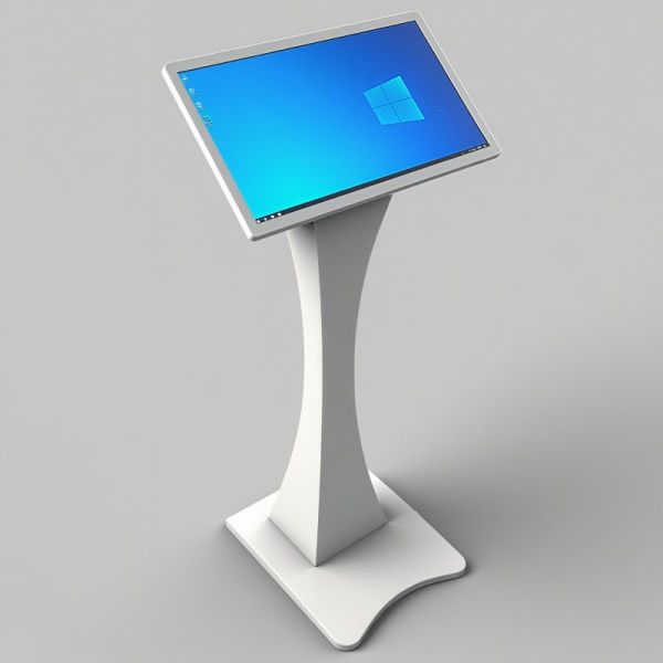 27/32 Inch Floor Standing Touch Screen Self Service Kiosk with 1920X1080 Resolution for Self Ordering and Interactive Use