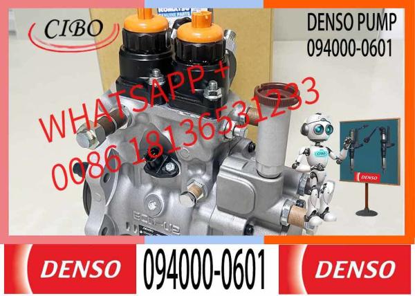 Pompes d'injection de carburant diesel de marque 094000-0601 6245-71-1111 pour moteur de pelleteuse komatsu