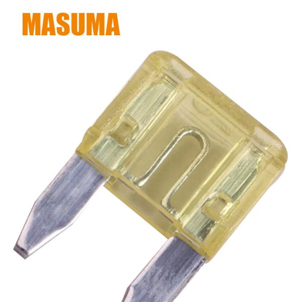 MASUMA Accessoires de voiture 09481-20501 18790-05263 18980-04817 24319-C9920 URJ201L 20A Fusible à lame jaune
