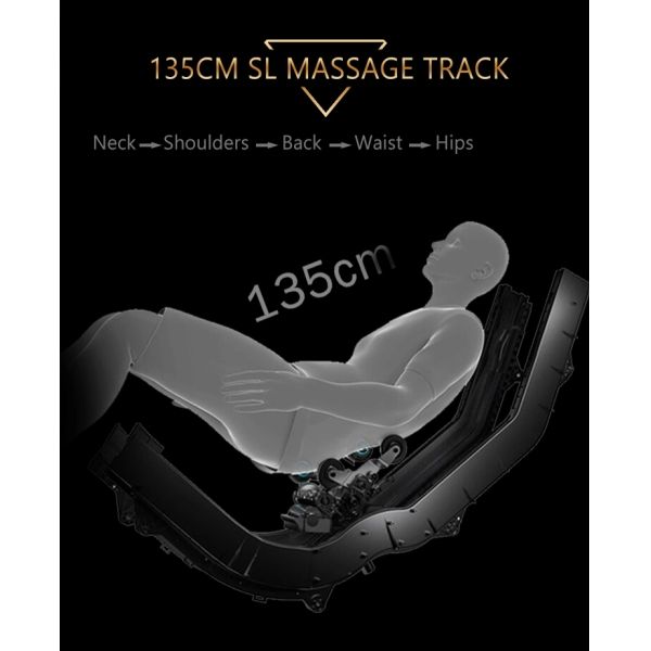 Smart Robotic Body Stretch Home Massage Chair Pain Relief Calf Kneading