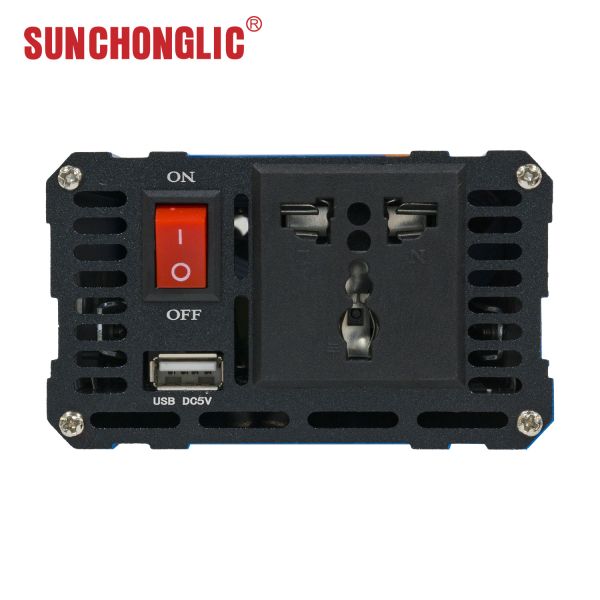 1200VA Modified Sine Wave Power Inverter with Battery Anti-reverse Protection and USB Port