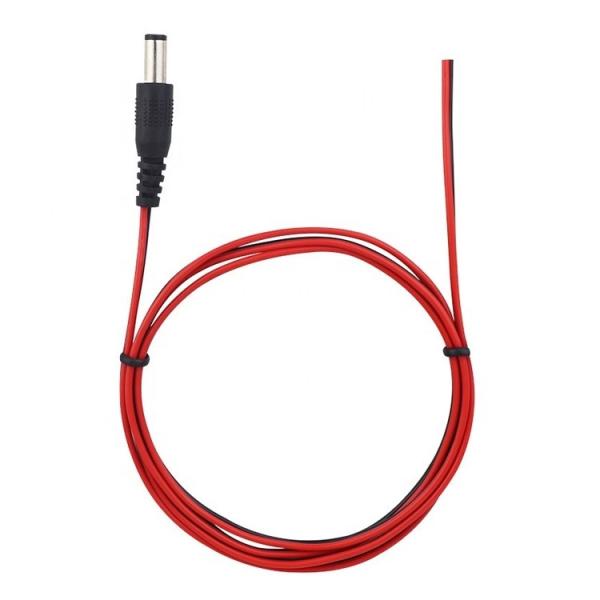 5521 5525 3.5 connecteur DC mâle à ouvrir câble de fin de fil nu