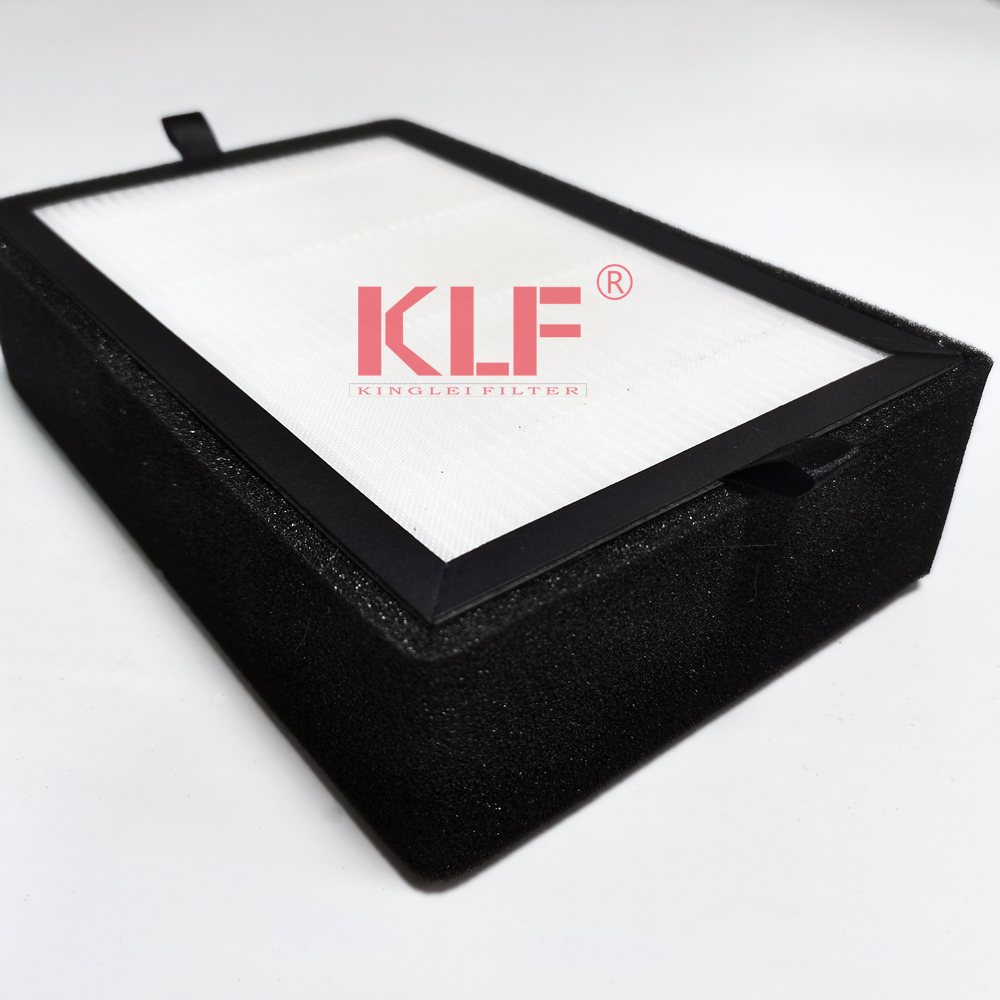 99.97% Effective H13+PP Honeycomb with Carbon Column Air Purifier Replacement Filter in Customizable Size