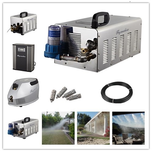260 Nozzles High Pressure Misting Fog Machine For Industrial And Commercial Area