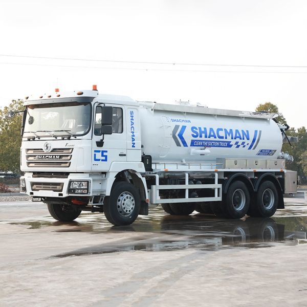 SHACMAN H3000 6X4 300hp Sewage Cleaning Septic Tanker Truck 20000 Liters Capacity Vacuum Pump Manual Diesel 4x2 for Fecal Sludge