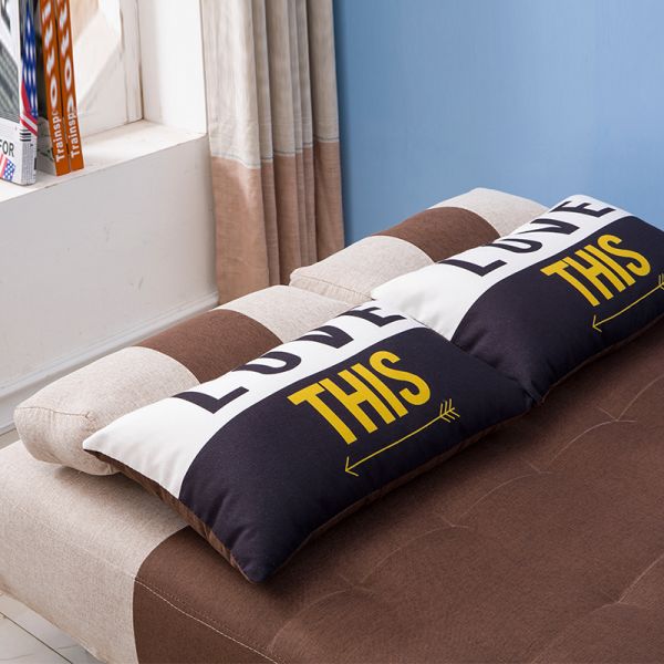 Versatile Sectional Home Sofa Bed With Stainless Steel Legs