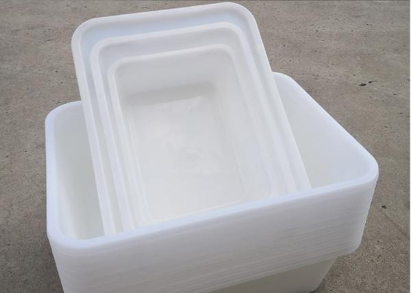 Frigorífico Equipamento de mercearia Fornecer Caixa de plástico de qualidade alimentar clara pequena para cozinha