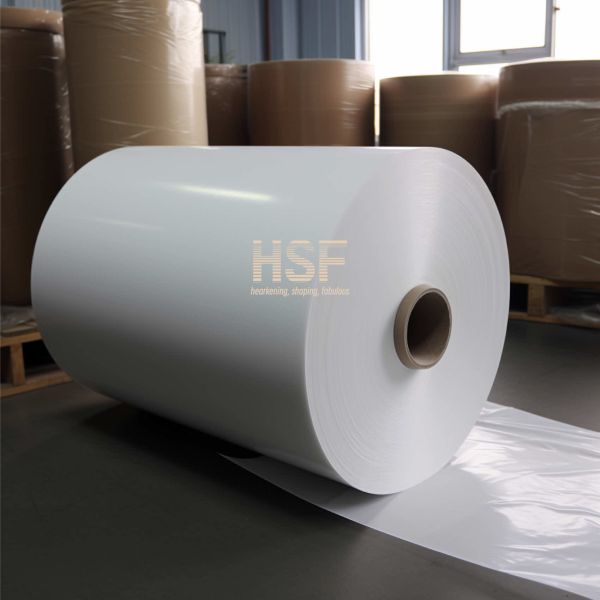 Opaque White 40μm High Density Polyethylene Film with Moisture Resistance for Packaging and Industrial Use