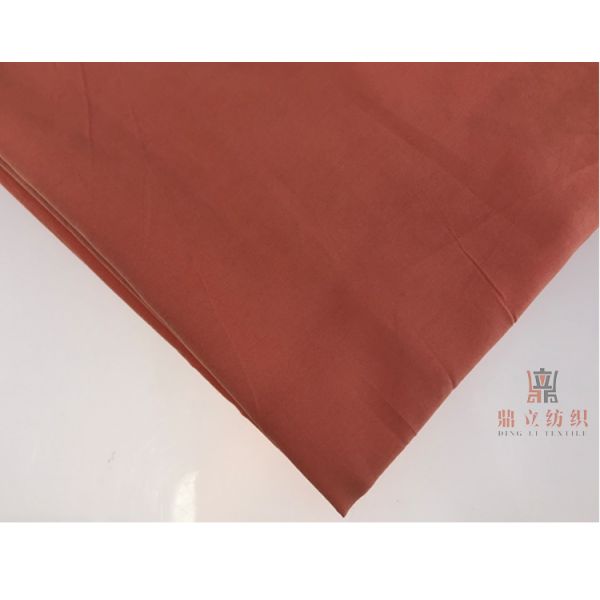 Pure 30s Plain Cotton Nylon Spandex Fabric 130gsm Stretch Woven Fabric For Pants