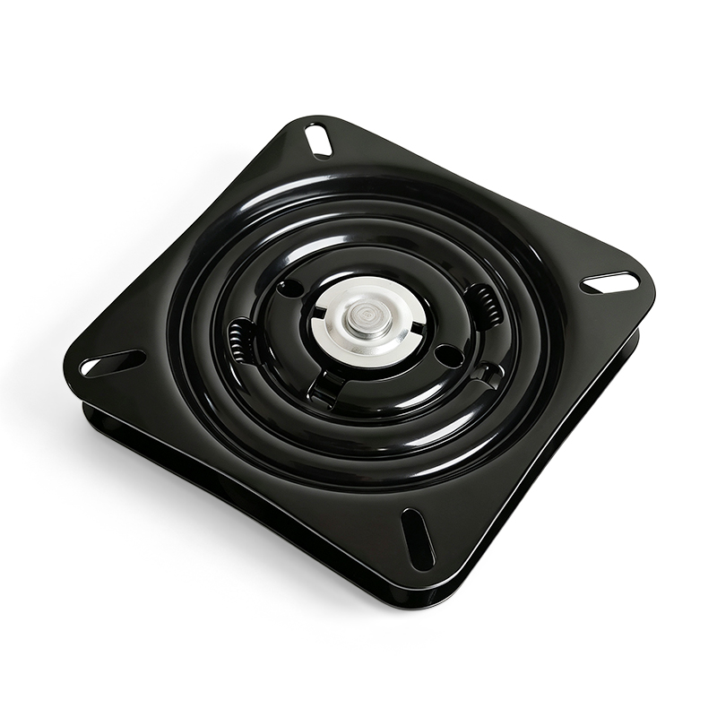 Thickened Heavy-Duty Full Ball Square Swivel Plate Steel Universal Rotating Base Chair Display Stand Dining Kitchen Furniture