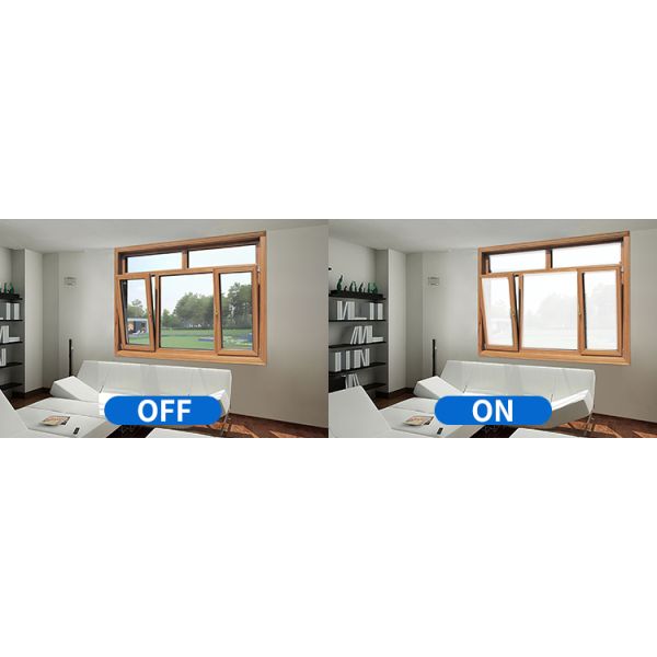 Privacy Screen Film Glass Self-Adhesive Electrically Controlled Electrochromic Smart Window Tinting Film