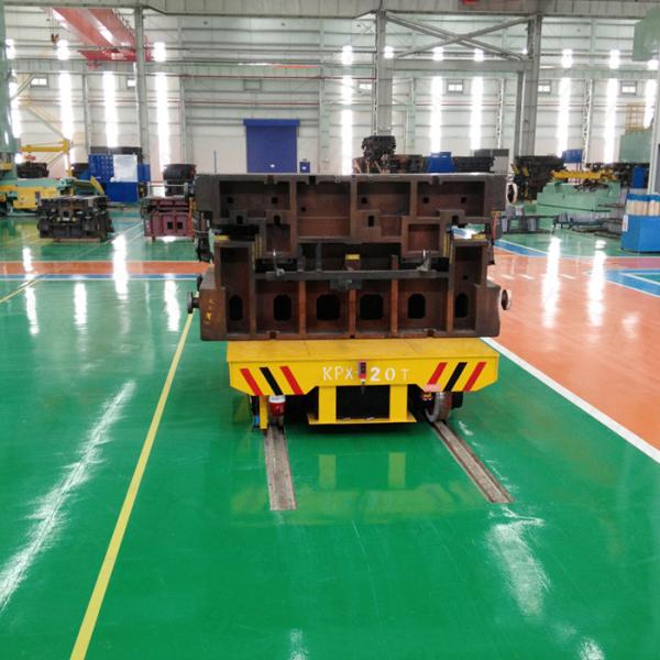 Curved Railways Warehouse Carts Material Handling Equipment Custom Length