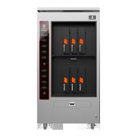 Commercial Electric Fish Grill With Double-layer 6 Compartments 6 Fish At A Time BBQ Grill Oven Equipment