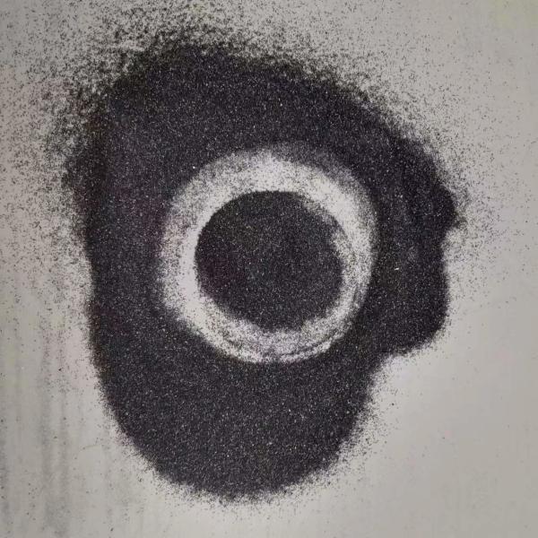 High Purity Black Carborundum Steel Making Lapping Brilliant Black Rust Cleaning