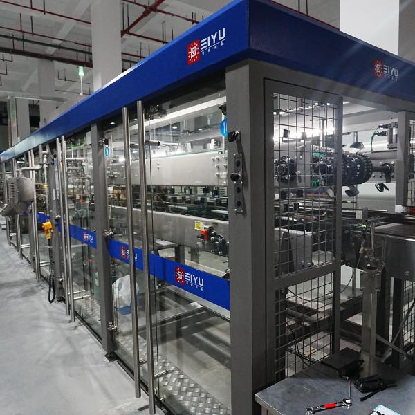 220V machine à emballer en carton à poussée latérale 1000L/min