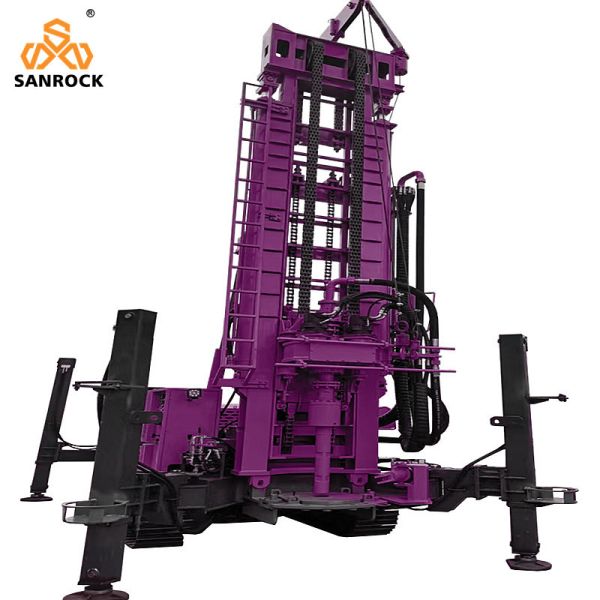 Water Drilling Equipment 263KW Diesel Water Borehole Drilling Machine Portable Well Drilling Rig