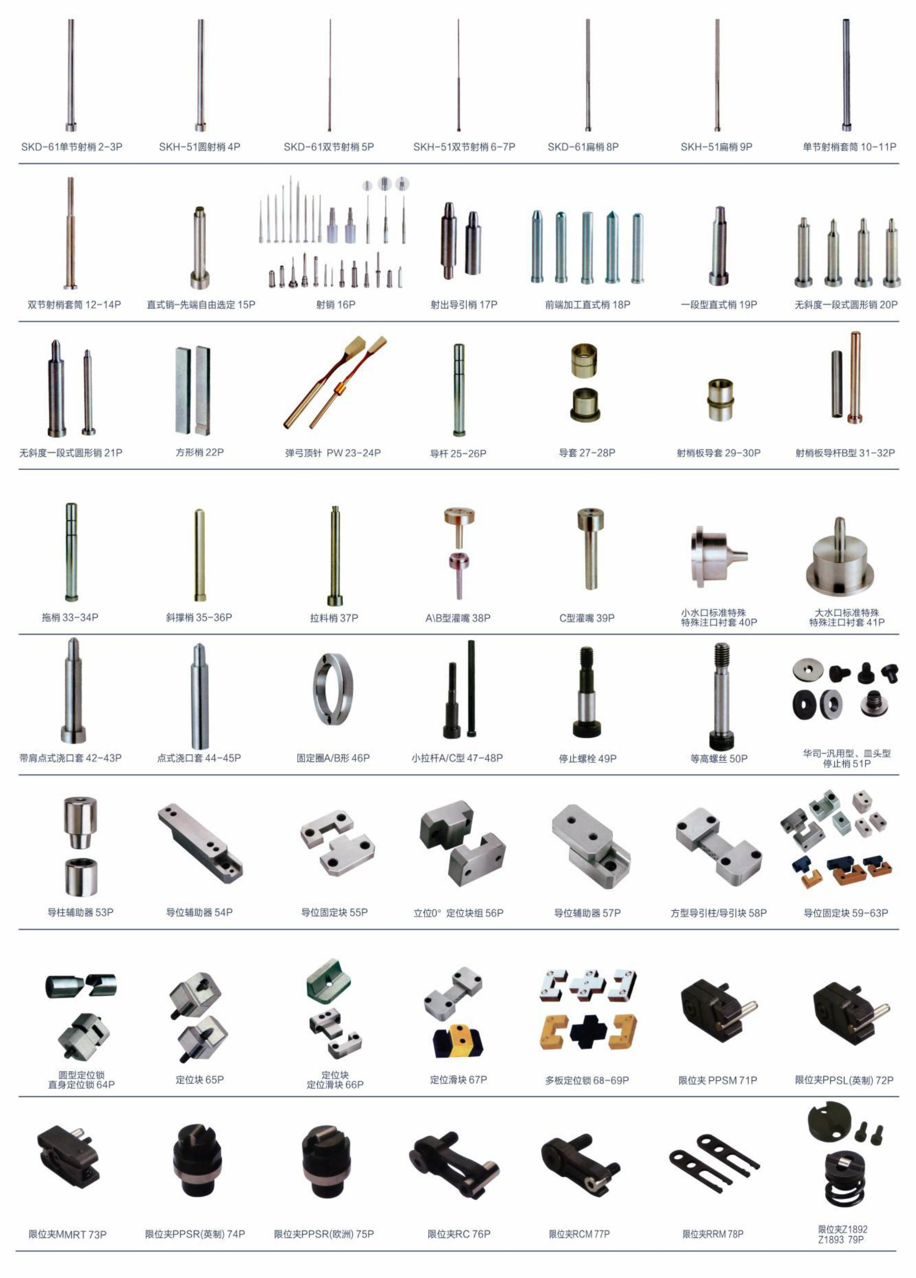 Компоненты прессформы частей SKD61 Dme прессформы точности Misimi Hasco