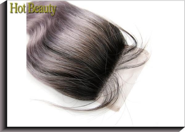 Lace Top Real Hair Clip In Extensions Body Wave Silk Lace Closure