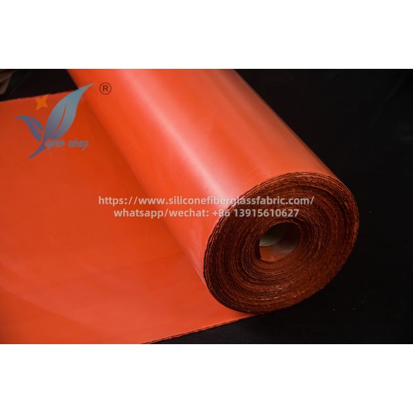 Fireproof Silicone Coated Fiberglass Fabric For Fire Doors High Strength